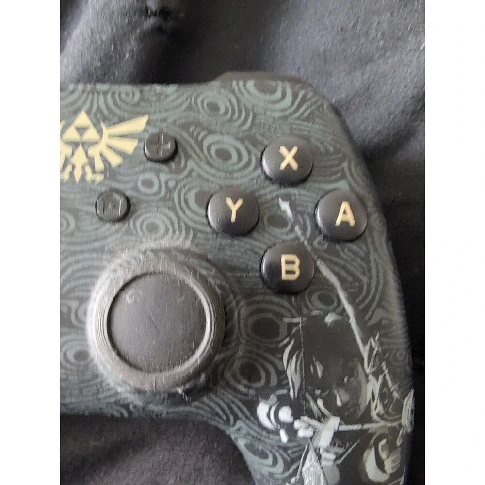 Nintendo Switch Wired Controller PowerA Legend Of Zelda Untested Wire Missing
